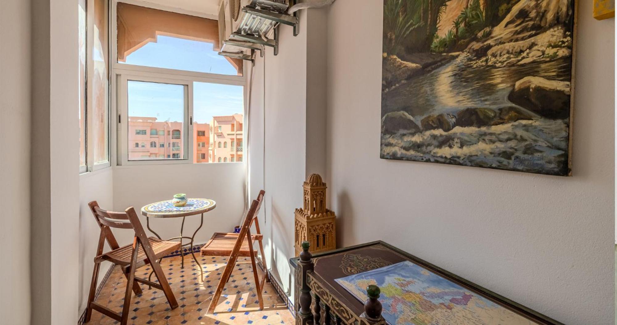דירות מרקש Charming 2-Bed Oasis Pool View מראה חיצוני תמונה