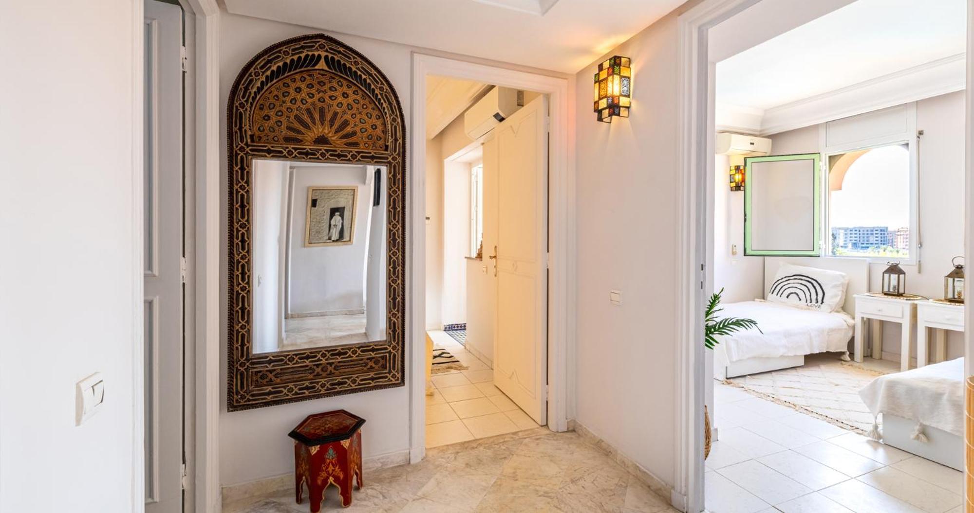 דירות מרקש Charming 2-Bed Oasis Pool View מראה חיצוני תמונה